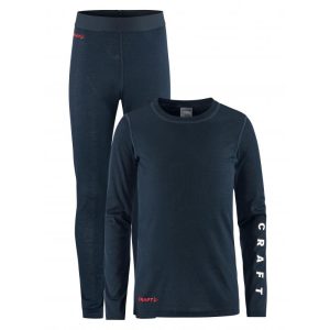 Craft Core Warm Baselayer Set Junior Marine