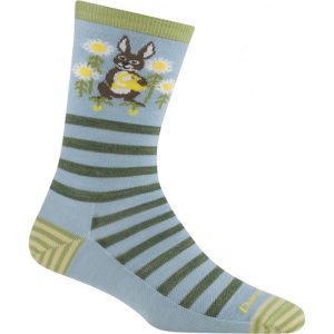 Darn Tough Animal Haus Lgtw Bunny Blue