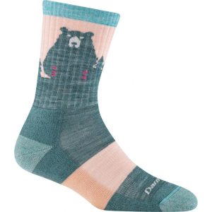 Darn Tough Bear Town Micro Crew Light Cushion Quartz