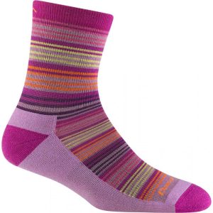 Darn Tough Zebra Canyon Micro Crew Lightweight With Cushion Clover