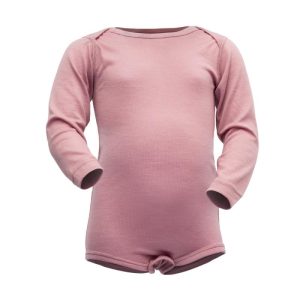 Devold Breeze Merino Body Baby Foxglove