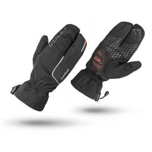 GripGrab Lobster Sykkelhanske Nordic Sort