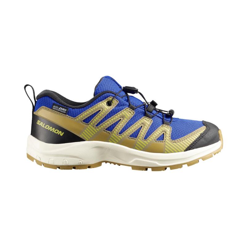 Salomon Xa Pro V8 Wp J Bluing / Acid Lime / Black - Image 2